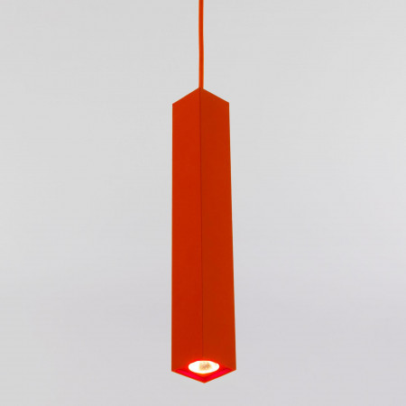 Подвесной светодиодный светильник Eurosvet 50154/1 LED красный