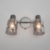 Настенный светильник с выключателем Eurosvet 20120/2 чёрный жемчуг