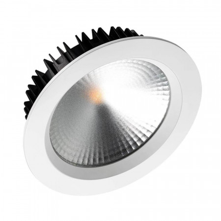 Встраиваемый светодиодный светильник Arlight LTD-220WH-Frost-30W Warm White 110deg 021070