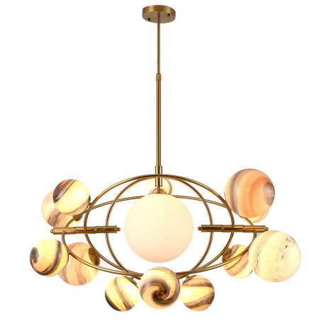 Люстра Delight Collection KG1122P-13B brass Planet