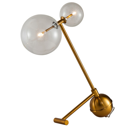 Настольная лампа Delight Collection KG0965T-2 brass Globe Mobile