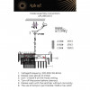 Подвесная люстра Aployt Zuzanna APL.836.03.13