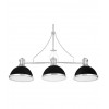 Подвесная люстра Lumina Deco Ettore LDP 710-3 BK+CHR