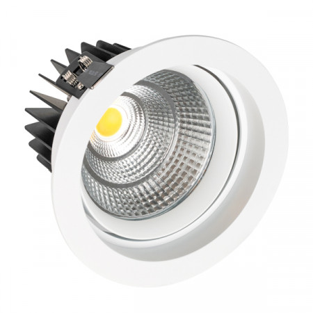 Встраиваемый светодиодный светильник Arlight LTD-140WH 25W Warm White 032618
