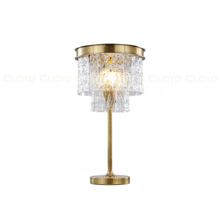  Настольная лампа Cloyd HERALD T1 / выс. 60 см - латунь (арт.30098) 