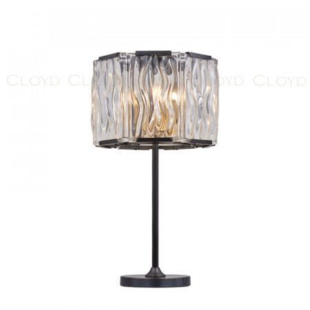  Настольная лампа Cloyd FINIST T3 / выс. 66 см - латунь/черн. (арт.30097) 