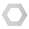 Подвесной светодиодный cветильник Geometria ЭРА Hexagon SPO-124-W-40K-051 51Вт 4000К белый Б0050556