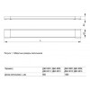 Настенно-потолочный светодиодный светильник IEK ДБО LDBO0-4012-36-4000-K01