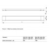 Настенно-потолочный светодиодный светильник IEK ДБО LDBO0-4003-18-6500-K01