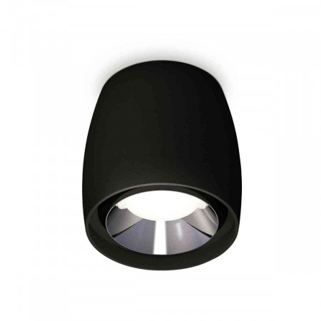 Комплект накладного светильника Ambrella light Techno Spot XS1142003 SBK/PSL черный песок/серебро полированное (C1142, N7032)