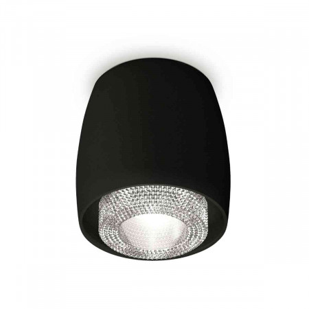 Комплект накладного светильника Ambrella light Techno Spot XS1142020 SBK/CL черный песок/прозрачный (C1142, N7191)