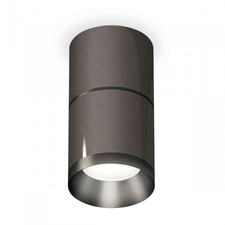 Комплект накладного светильника Ambrella light Techno Spot XS7403061 DCH/PBK черный хром/черный полированный (C7403, A2071, C7403, N7031)