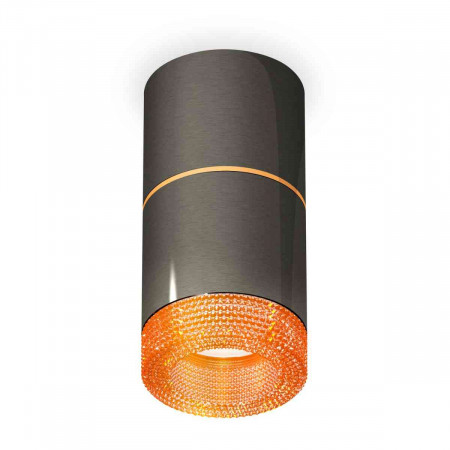 Комплект накладного светильника Ambrella light Techno Spot XS7403082 DCH/CF черный хром/кофе (C7403, A2072, C7403, N7195)