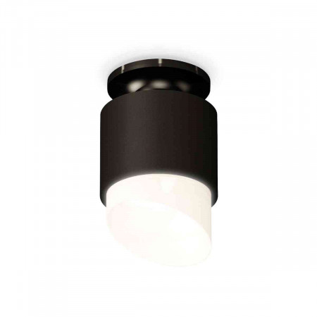 Комплект накладного светильника Ambrella light Techno Spot XS7511066 SBK/PBK/FR черный песок/черный полированный/белый матовый (N7926, C7511, N7175)