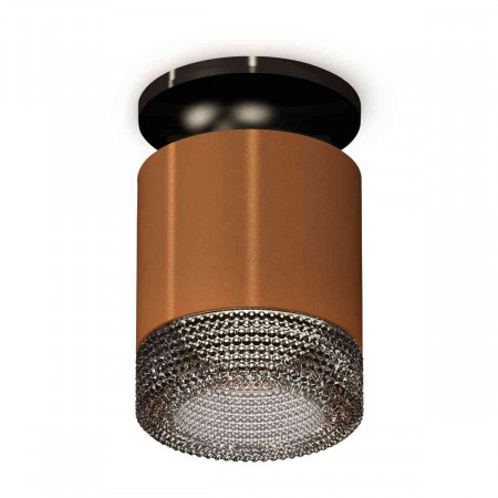 Комплект накладного светильника Ambrella light Techno Spot XS7404102 SCF/BK кофе песок/тонированный (N7926, C7404, N7192)