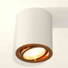 Комплект накладного светильника Ambrella light Techno Spot XS7421003 SWH/PYG белый песок/золото желтое полированное (C7421, N7004)