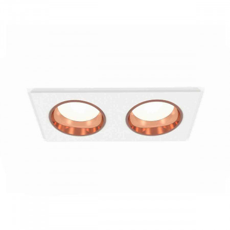 Комплект встраиваемого светильника Ambrella light Techno Spot XC6525005 SWH/PPG белый песок/золото розовое полированное (C6525, N6114)