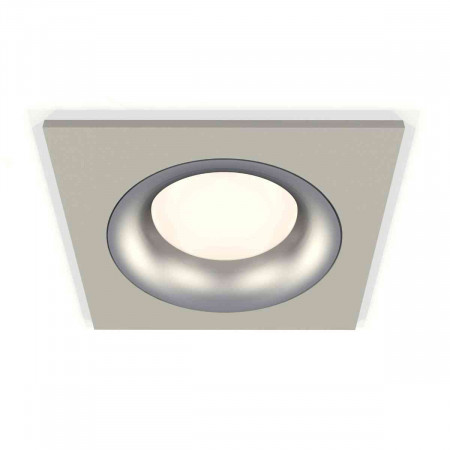 Комплект встраиваемого светильника Ambrella light Techno Spot XC7633004 SGR/MCH серый песок/хром матовый (C7633, N7013)