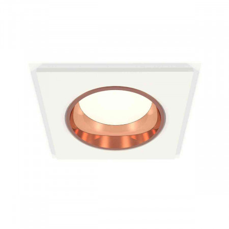 Комплект встраиваемого светильника Ambrella light Techno Spot XC6520005 SWH/PPG белый песок/золото розовое полированное (C6520, N6114)