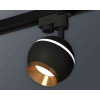 Комплект трекового светильника Ambrella light Track System XT1102005 SBK/PYG черный песок/золото желтое полированное (A2521, C1102, N7034)