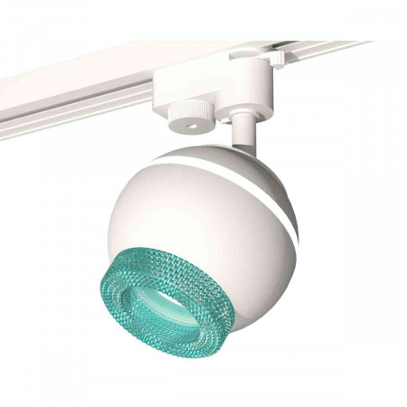 Комплект трекового светильника Ambrella light Track System XT1101063 SWH/BL белый песок/голубой (A2520, C1101, N7194)