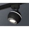 Комплект трекового светильника Ambrella light Track System XT1102022 SBK/PSL черный песок/серебро полированное (A2521, C1102, N7003)