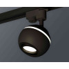 Комплект трекового светильника Ambrella light Track System XT1102021 SBK/PBK черный песок/черный полированный (A2521, C1102, N7002)