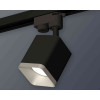 Комплект трекового светильника Ambrella light Track System XT7813002 SBK/SSL черный песок/серебро песок (A2521, C7813, N7703)