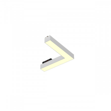 Трековый светодиодный светильник 6063 TrackLine Fold Angle (ral9003/200mm/200mm/LT70 — 3K/12W/120deg) 0625204