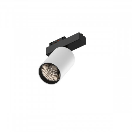 Трековый светодиодный светильник 6063 TrackLine Focus (RAL9003+B/D75/120mm — 3K/20W/38deg) 0626002