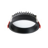 Встраиваемый светодиодный светильник Italline IT06-6012 black 4000K