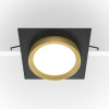 Встраиваемый светильник Maytoni Hoop DL086-GX53-SQ-BG