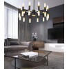 Подвесная люстра Lumina Deco Richmond LDP 6035-24 BK+GD