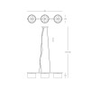 Подвесной светильник Zumaline Blink P0173-03Y-F4B3