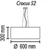 Подвесной светильник TopDecor Crocus Glade S2 01 09g