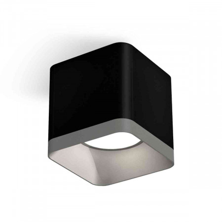 Комплект накладного светильника Ambrella light Techno Spot XS7806003 SBK/SSL черный песок/серебро песок (C7806, N7703)