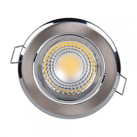 Встраиваемый светодиодный светильник Horoz Melisa-3 3W 4200K матовый хром 016-008-0003 HRZ01000607