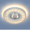 Встраиваемый светильник Elektrostandard 7020 MR16 WH/SL белый/серебро 4690389099335