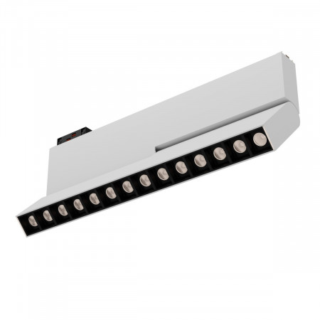 Трековый светодиодный светильник 6063 TrackLine Laser z (ral9003/3K/LT70/7W/60deg – 371.6mm/14) 0624908