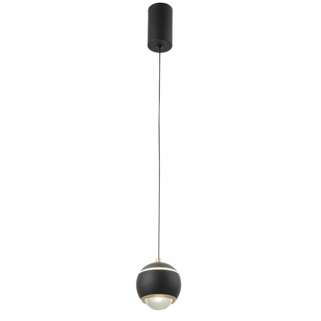 Подвесной светодиодный светильник Crystal Lux Caro SP Led Black