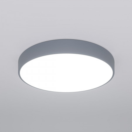 Потолочный светодиодный светильник Eurosvet Entire 90320/1 серый