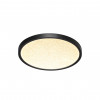 Настенно-потолочный светодиодный светильник Sonex Mitra Omega Black 7662/24L