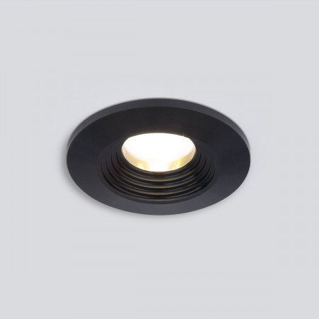 Встраиваемый светодиодный светильник Elektrostandard Gridi 9903 LED 3W 3000K COB BK черный a063923