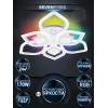 Потолочная светодиодная люстра Seven Fires Dzhena SF5050/10C-WT-RGB