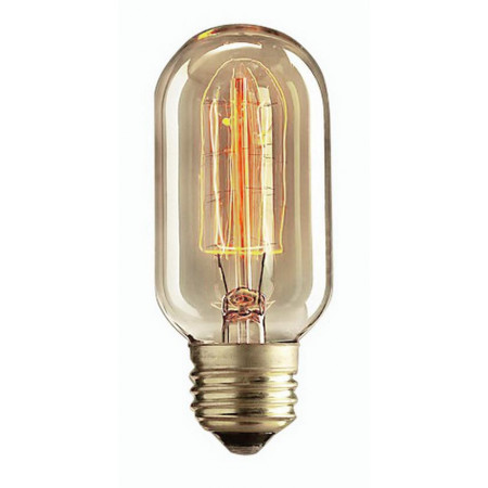 Лампа с декоративной нитью накаливания arte lamp ed-t45-cl60 bulbs e27 60w 220v ip20