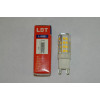 Лампа светодиодная lbt g9 6w 3000к в пластике L-A001 теплый свет 