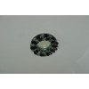 Светильник mr16 хром/чёрные кристаллы c5002-3