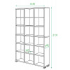 Стеллаж комбинированный Домино нельсон ПУ-40-3