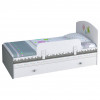 Кровать в детскую комнату Polini Basic TPL_0001186-1