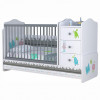 Кровать для детской комнаты Polini Basic Монстрики TPL_0001185-2